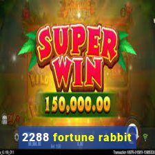 2288 fortune rabbit